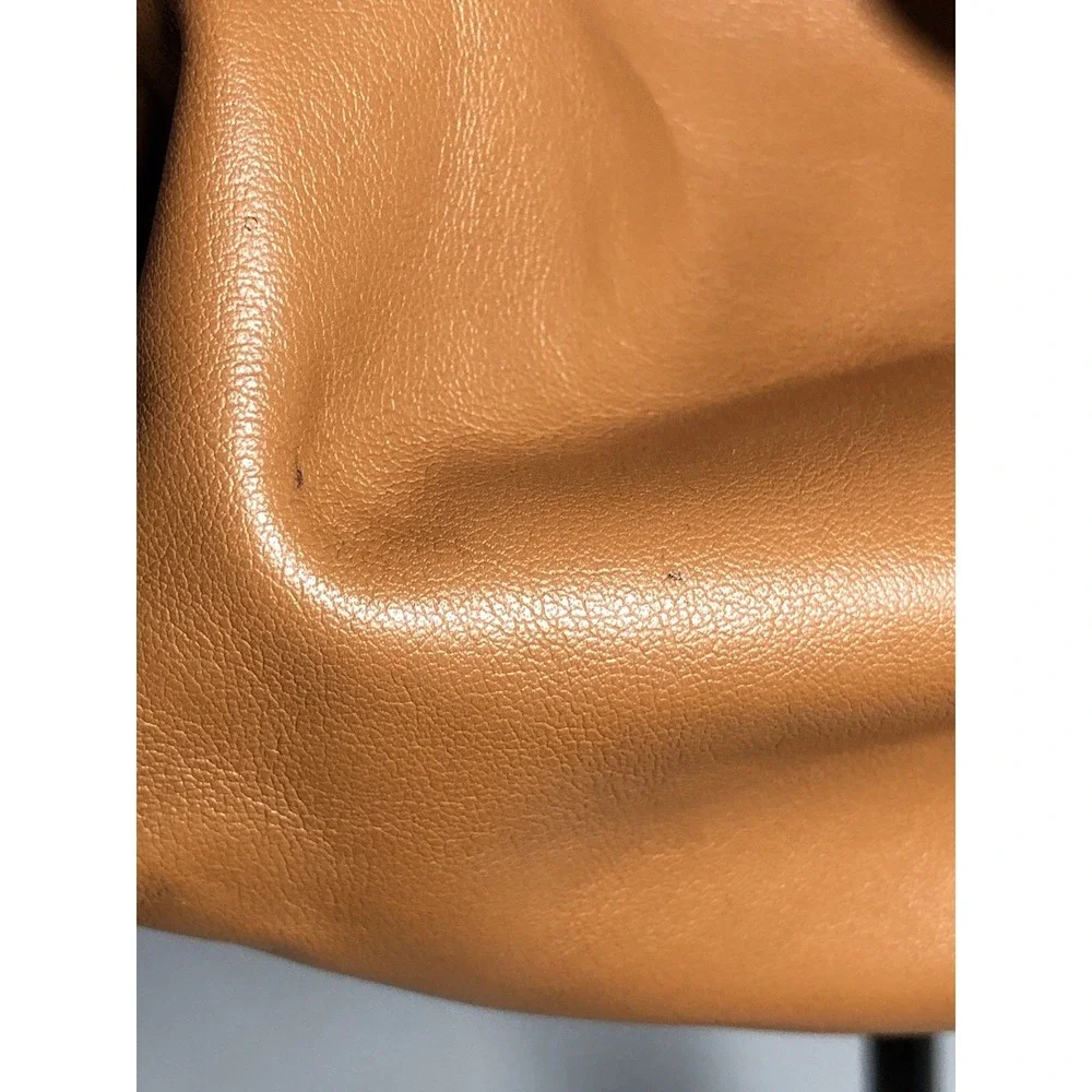 Y2K Style Slouchy Hobo Bag Brown‎ Faux Leather Oversized Shoulder